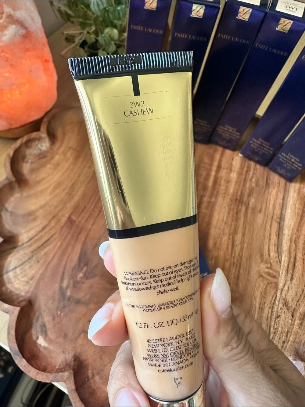 Estee Lauder Futurist Hydra Rescue Makeup 3W2 CASHEW